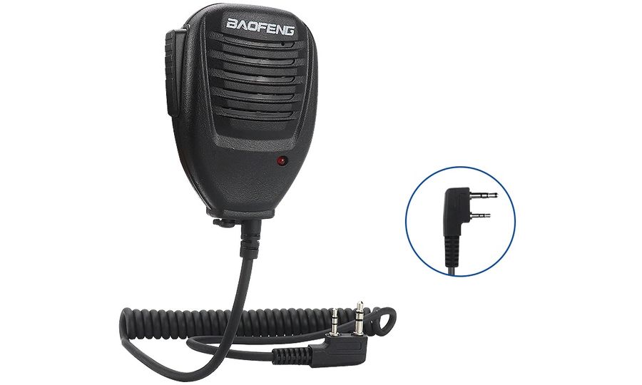 Baofeng externý mikrofón s reproduktorom pre UV-5R a ďalšie