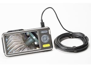 Teslong Endoskop NTS500B s 5" IPS displejom, 5 mm sondou, duálnou kamerou, 5 m káblom