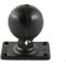 RAM Mounts obdĺžnikový adaptér s rozstupom 63,5x38,1 mm s 2,25"guľovým čapom, RAM-D-202U-23