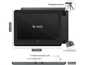 XPPen Artist Pro 16 (2nd Gen) + RC