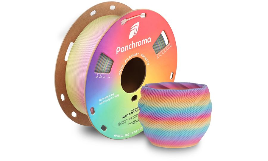 Polymaker Panchroma PLA Gradient Matte Pastel Rainbow