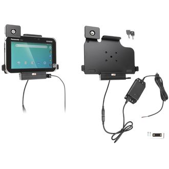 Brodit držiak do auta na Panasonic FZ-L1, bez puzdra, so skrytým nabíjaním/USB host, zámok