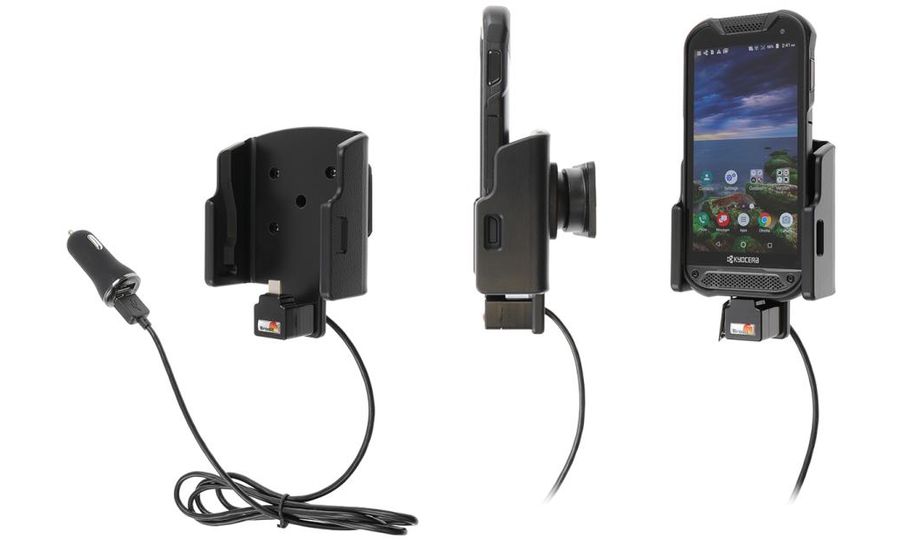 Brodit držiak do auta na Kyocera Duraforce Pro2, so skrytým nabíjaním