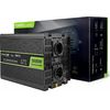 Napájací menič Green Cell 12V na 230V, 3000W/6000W, modifikovaná sínusoida