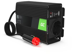 Napájací menič Green Cell 12V na 230V, 150W/300W, čistá sínusoida