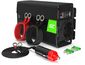 Green Cell Power Inverter měnič napětí z 24V na 230V, 300W/600W, čistá sinusoida