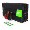 Napájací menič Green Cell 12V na 230V, 1500W/3000W, čistá sínusoida