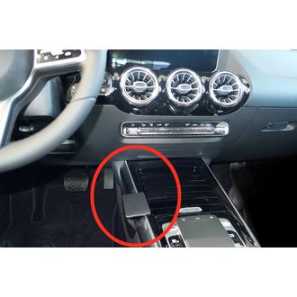 Brodit Montážny držiak ProClip pre Mercedes Benz triedy B 19-24-len automat (, stred zľava nadol)