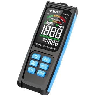 Mestek WM710 digitálny merač vlhkosti materiálov a dreva s LCD displejom