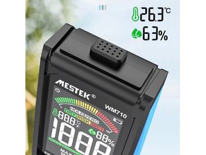 Mestek WM710 digitálny merač vlhkosti materiálov a dreva s LCD displejom
