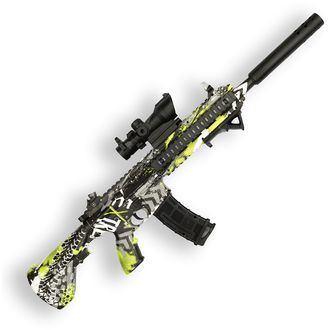 Sunny Blaster M416, zmenšená útočná puška s vodným gélom a príslušenstvom