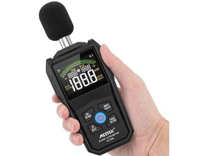 Mestek SL720B SMART digitálny hlukomer s farebným LCD displejom, mobilná aplikácia