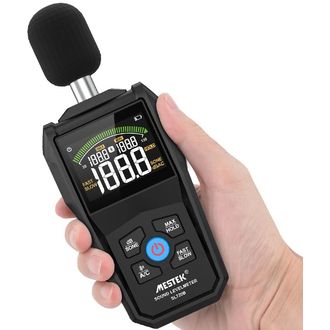 Mestek SL720B SMART digitálny hlukomer s farebným LCD displejom, mobilná aplikácia