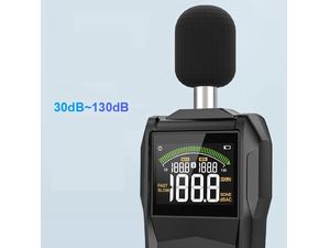Mestek SL720B SMART digitálny hlukomer s farebným LCD displejom, mobilná aplikácia