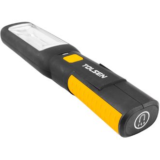 TOLSEN Magnetické pracovné svetlo LED, 3 W, USB dobíjanie, 2Ah