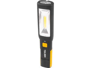 TOLSEN Magnetické pracovné svetlo LED, 3 W, USB dobíjanie, 2Ah