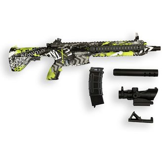 Sunny Blaster M416, zmenšená útočná puška s vodným gélom a príslušenstvom