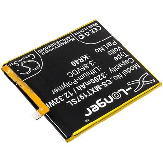 Batéria pre Motorola Moto One Vision, Motorola Xt1970 (eq. Motorola KR40), 3200 mAh
