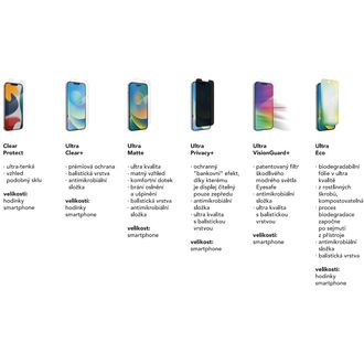 ZAGG Elite pre telefón: ochranná fólia vrátane rezania na mieru a lepenia