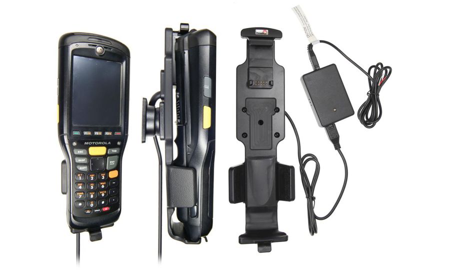 Brodit držiak do auta na Motorola (Symbol) MC9500 bez puzdra, so skrytým nabíjaním