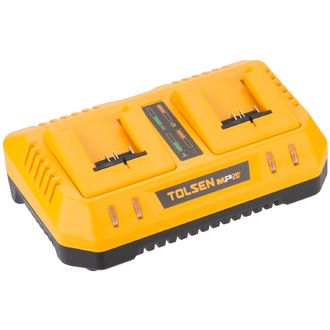 Nabíjačka TOLSEN 20 V, 4 A, pre 2 batérie