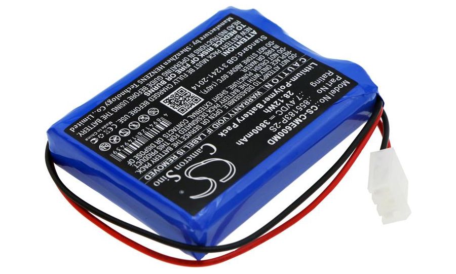 Batéria pre CONTEC ECG-600G, 3800 mAh, Li-Pol