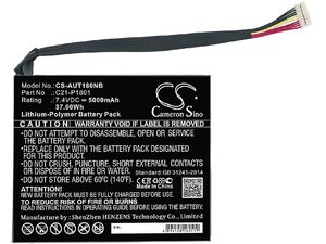 Batéria pre Asus Ap180c, P18y23 a ďalšie, 5000 mAh, Li-Ion