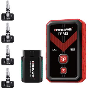 Konnwei TK100 set programátor a aktivátor TPMS senzorů, 4ks sensorů, TPMS OBD