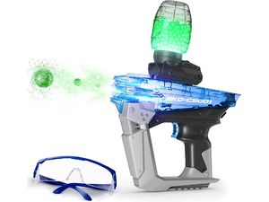Sunny Blaster SKD-2, pištoľ na vodné gélové pelety s príslušenstvom, modrá