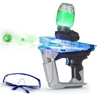 Sunny Blaster SKD-2, pištoľ na vodné gélové pelety s príslušenstvom, modrá