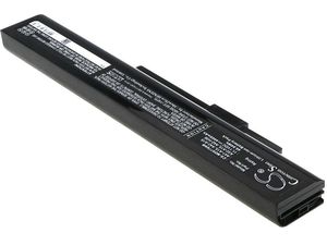 Batéria pre MSI A6400, CX640, Medion Akoya E6227, Akoya E7221 a ďalšie, 4400 mAh, Li-Ion