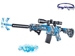 Sunny Blaster RS 99-19, útočná puška s vodným gélom a príslušenstvom, modrá
