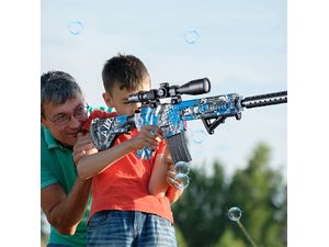 Sunny Blaster RS 99-19, útočná puška s vodným gélom a príslušenstvom, modrá
