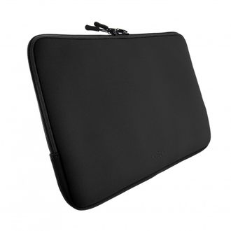 Neoprénové puzdro FIXED Sleeve pre notebooky do veľkosti 15,6", čierne
