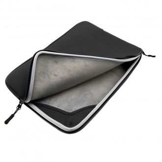 Neoprénové puzdro FIXED Sleeve pre notebooky do veľkosti 15,6", čierne