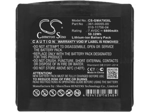 Batéria pre Garmin Aera 795, Aera 796, 6800 mAh, Li-Ion