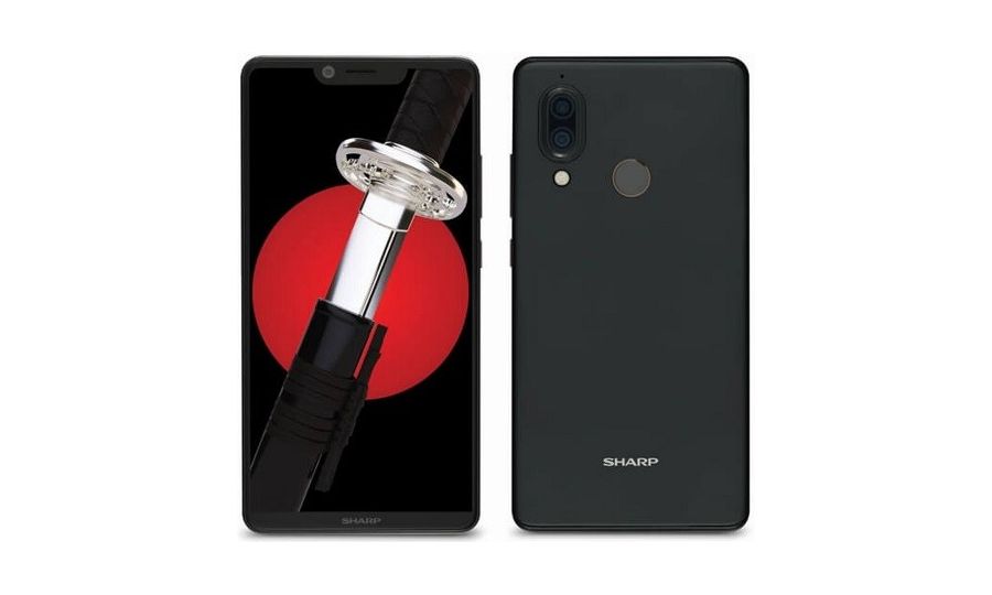 Sharp Aquos D10, čierna