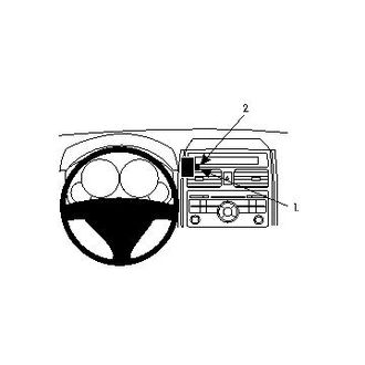 Brodit ProClip montážna konzola pre Mazda CX-9 07-15 USA, na stred