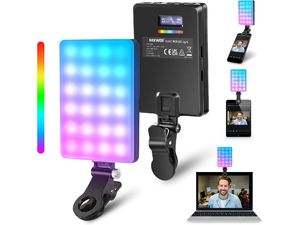 Neewer VL66C permanentné mini foto svetlo, 60 ultra jasných RGB LED diód, 4W