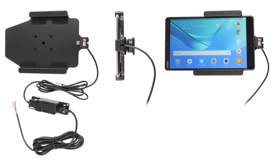 Brodit držiak do auta na Huawei MediaPad M5 8.4 bez puzdra, so skrytým nabíjaním