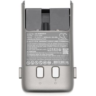 Batéria pre Roborock H6, H6 Handheld Cordless a ďalšie, 4000 mAh, Li-Ion