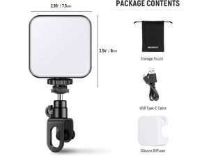 Neewer PL81 permanentné mini foto svetlo, 90 ultra jasných LED diód, 5W