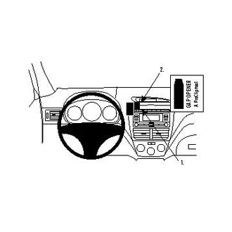 Brodit ProClip pre Subaru Impreza/Forester 08-12/Outback Sport 08-11/WRX 08-14, na stred