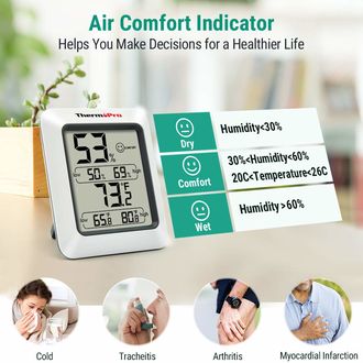ThermoPro digitálny teplomer s meraním vlhkosti TP-50
