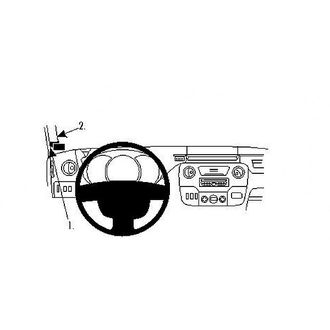 Brodit ProClip pre Renault Master/Opel Movano 11-19/Nissan NV400 12-20, vľavo na stĺpik