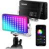 Neewer SL90 PRO permanentné fotografické svetlo, 80 BI-Color LED, 70x RGB LED, 12W