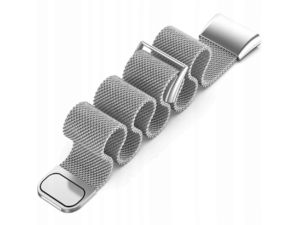 Mobilly remienok pre Xiaomi Band 7 Pro, milánsky ťah, strieborný