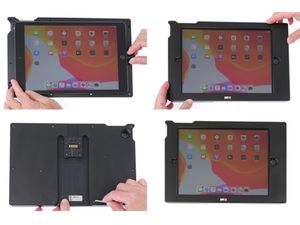 Brodit Tough Sleeve držiak do auta s nabíjaním a odolným puzdrom pre Apple iPad 10,2" 9/8/7