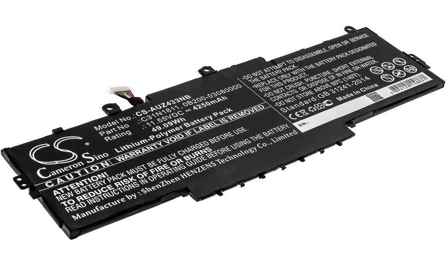 Batéria pre Asus Deluxe 13, Asus Deluxe14 (napr. Asus C31N1811), 4250 mAh
