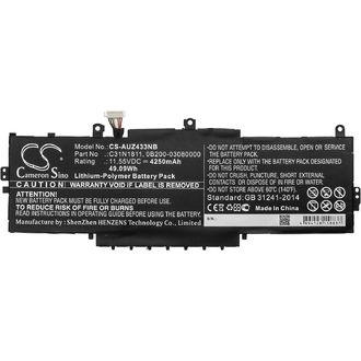 Batéria pre Asus Deluxe 13, Asus Deluxe14 (napr. Asus C31N1811), 4250 mAh